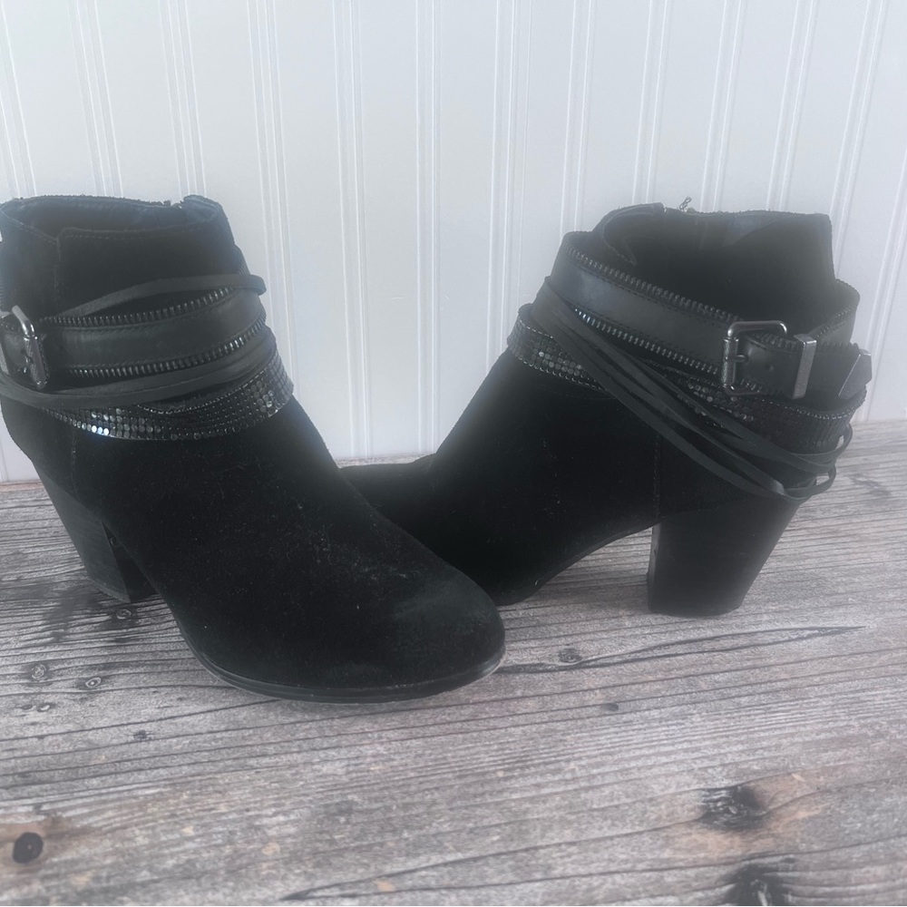 Black Aldo Booties - Size 9
